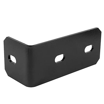 2 PCS Heavy Duty L Angle Bracket for 4" Wood, Concrete Post Anchor Bracket