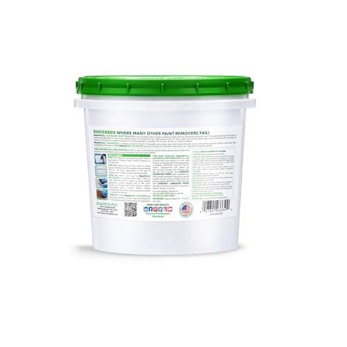 Dumond Smart Strip Advanced Paint Remover - For Removal of Acrylic, Latex, Oil, & Water-Based Coatings - Non-Caustic Formula - Indoor/Outdoor - Contractor & DIY Friendly - 1 Quart - size: 32 Fl Oz (Pack of 1)
