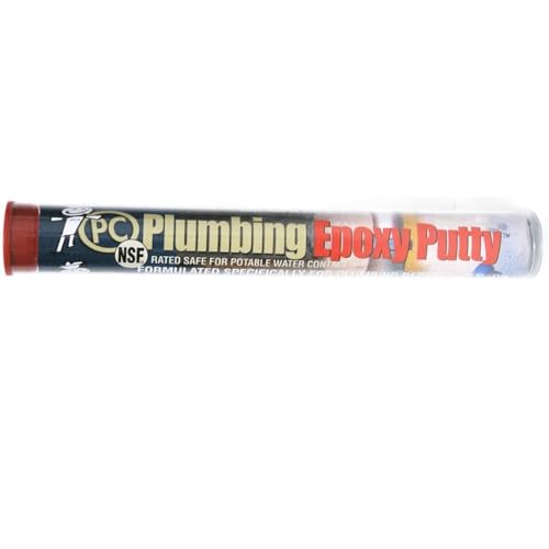 PC Products - 45593 PC-Plumbing Epoxy Putty, 4oz Stick, Gray (45596) (Pack of 1) - size: 4 oz