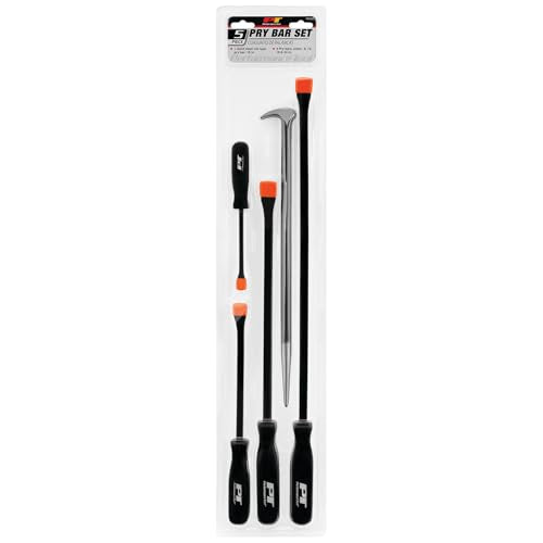 Performance Tool W2025 5-Piece Automotive Mechanic Pry Bar Set - size: 5pc pry bar set