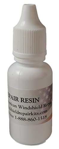 Windshield Repair Resin 3 Pack 15ml Bottles with Built in Dropper - 150 Repairs or More - UV Curable Cracked Glass Rock Chip Repair Resin - for Windshield Chip Repair Kit Bridge Injector - size: 3 Pack Repair 15ml