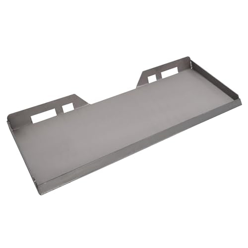 ECOTRIC 1/4" Skid Steer Attachment Plate Compatible with Bobcat Kubota - size: 1 piece 1/4" thick