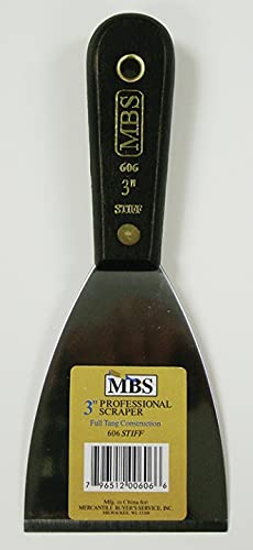 MBS Professional Stiff Putty Knives (3" Stiff)