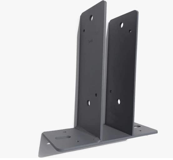 SW88 | Sturdi-Wall Drill Set Bracket 8x8 | Heavy Duty Concrete Anchor Bracket for Pre-Poured Foundations | Tri State Perma-Column