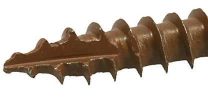 Deck Plus 48460 Redwood Star-Drive Composite Deck Screws (#10 x 3")