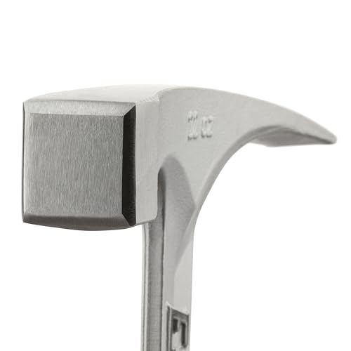 ESTWING Bricklayers/Mason's Hammer, 22 oz Brick Hammer, E6-22BLC - style: Short Handle