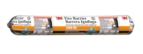 3M Fire Barrier Water Tight Sealant 1000 NS, Gray, 20 fl oz Sausage Pack