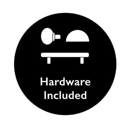 Design House Standard Handrail Bracket, Satin Nickel - color: Satin Nickel, size: Standard