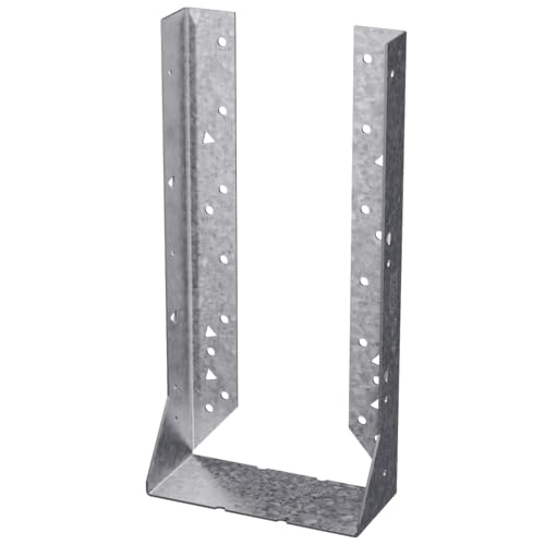 Simpson Strong-Tie HUC614 HUC Galvanized Face-Mount Concealed-Flange Joist Hanger for 6x14
