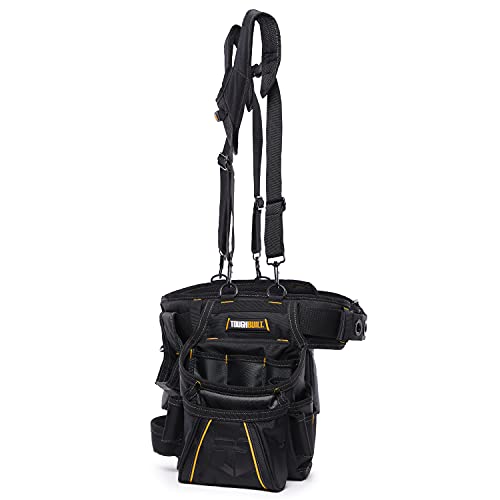 ToughBuilt - Framer Suspension Rig, Quick-Adjust Straps, TB-303-6 - size: Framer Suspension Rig (Small Pouches)
