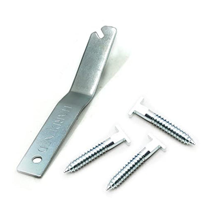 PHS T-Screw Anti Theft Picture Hangers, 100 Pack with T Wrench - size: 100 Pack