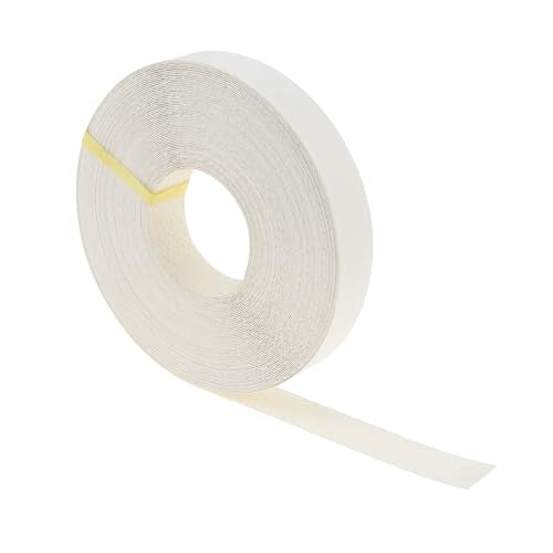 3/4inx50ft Melamine Edge Banding White Veneer Edging Shelf Adhesive - color: White