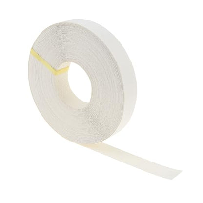 3/4inx50ft Melamine Edge Banding White Veneer Edging Shelf Adhesive - color: White