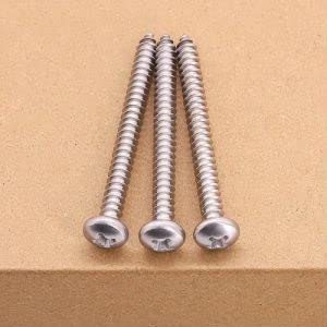 #14 x 1-3/4" Phillips Pan Head Sheet Metal Screws 304 Stainless Steel 20Pcs - size: #14 x 1-3/4