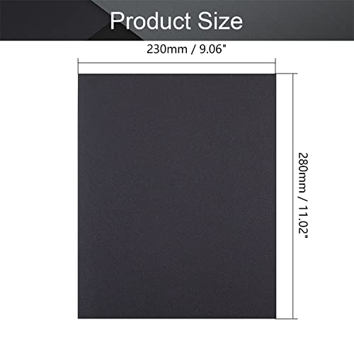 Utoolmart 220 Grits Sanding Sheets Wet Dry Silicon Carbide Sandpaper for Wood Furniture Metal Automotive Polishing 3pcs - color: 3pcs, size: 220 Grit