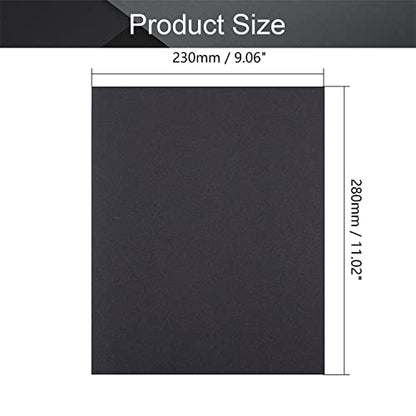 Utoolmart 220 Grits Sanding Sheets Wet Dry Silicon Carbide Sandpaper for Wood Furniture Metal Automotive Polishing 3pcs - color: 3pcs, size: 220 Grit