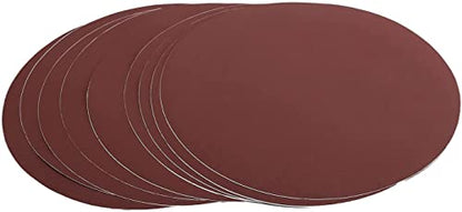 Heyiarbeit 10pcs 10" 250mm Sanding Discs 2000 Grits Self Stick Adhesive Back Aluminum Oxide Sandpaper - style: 2000#