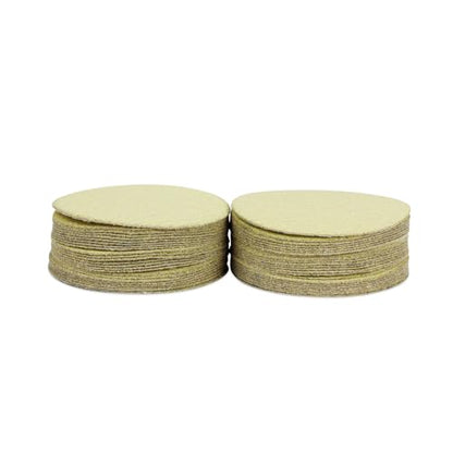 BHA 3" Gold Hook & Loop Sanding Discs for DA Sander, 150 Grit - 50 Pack - style: 150 Grit