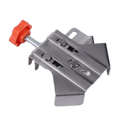 Right Angle Corner Clamp, Adjustable Swing Jaw 90 Degree Holding Tool for Woodworking Furniture Assembly Stainless Steel 0.5 to 3.5 Inch 4PCS
