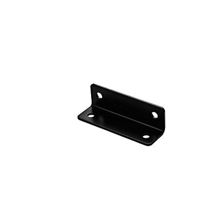 National Hardware N351-484 Corner Brace with Black Powder Coat Finish, 5 in - size: 1.6 x 5 x 1/8
