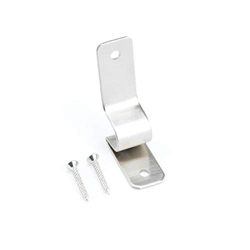 Renovators Supply Manufacturing Stair Carpet Runner Rod with Bracket Holders Set, Nickel, Satin Nickel Finish, Staircase Carpet Securing and Decorative Hardware for Home Staircases - style: Brushed Satin