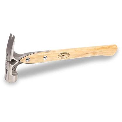 VAUGHAN 16 Oz Titanium Hammer, Smooth Face, Framing Hammer - style: Smooth