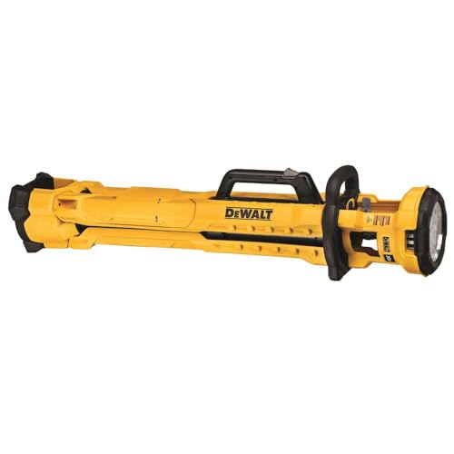 DEWALT 20V MAX LED Work Light with Stand, Tripod Light, 3000 Lumens of Brightness with 3 Modes, Tool Only (DCL079B)