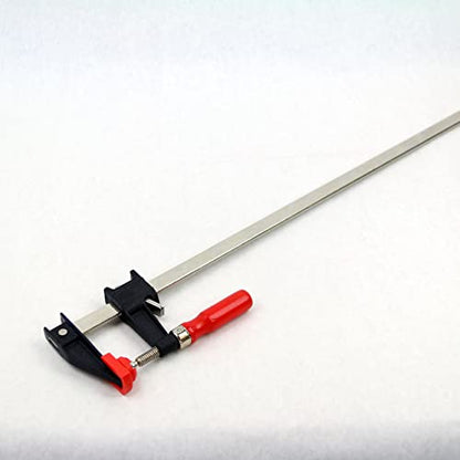 Bessey Clutch Style Bar Clamps - 24 In 600 lb - GSCC2.524- Woodworking Clamps with Ergonomic Handle, Non-Marring Pads, Durable Cast-Iron Jaws & Serrated Rail for Carpentry & Cabinetry - size: 24 in. (600 lb), style: Modern