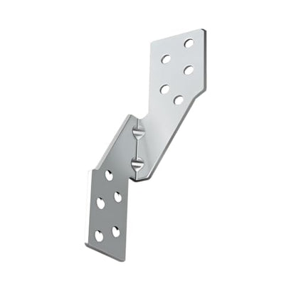 40 Pcs Right Size Galvanized Steel Hurricane Straps Tie Brackets| - size: Right Side