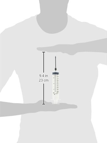 Bon Adhesive Vinyl Bubble Eliminating Syringe – 6 in. Disposable Injection Tool for Smooth Adhesive Application, Invisible Puncture