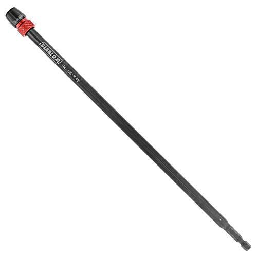 Diablo Universal Extension for Drills - 1/4" Hex Shank, 12" Length - size: 12" x 1/4"