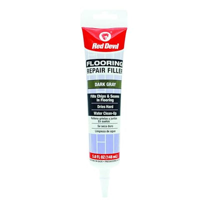 Red Devil 056055 Flooring Repair Filler, 5 oz., Dark Gray, 1 Pack - color: Dark Gray, size: Pack of 1