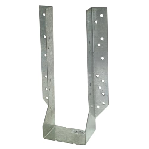 Simpson Strong-Tie HU412 HU Heavy Face-Mount Joist Hanger - for 4x12 Base, 14-Gauge Zinc Galvanized Steel, Versatile Joist Fit, Designed for Demanding Loads