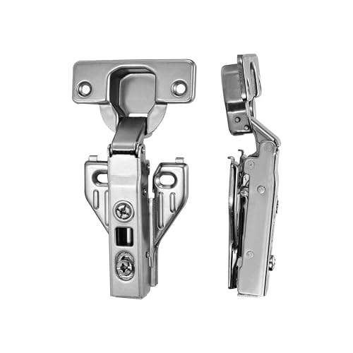 40Pcs Soft Close Face Frame Cabinet Hinges 50% Faster Install - size: 20 Pair