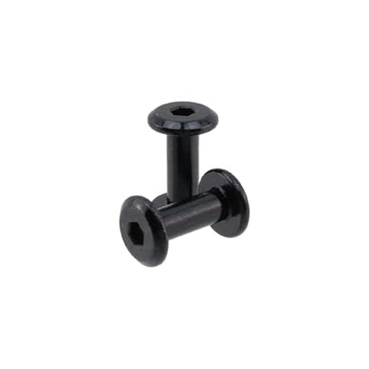20 Sets M3 x 10mm Binding Post Screws Fastener Bolts Cap Nuts - size: M3 x 10mm