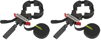 POWERTEC 71017V Quick Release Band Clamp | Woodworking Frame Clamping Strap Holder (Pack of 2) - size: Strap Clamp, 2PK