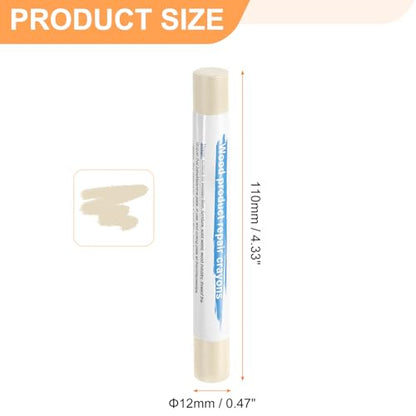 HARFINGTON 5pcs Wood Filler Sticks Wooden Wax Touch Up Furniture Repair Crayons for Scratch Hole Wood, White Oak - color: White Oak