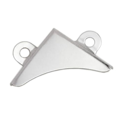 24 Pack Picture Frame Corner Brackets, 30.3 x 5.5 mm, Silver