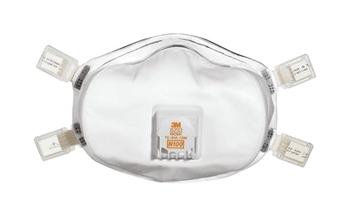3M Lead Paint Removal Valved Respirator, 1-Pack