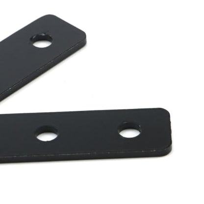 KUMGROT 45 Degree Angle Flat Bracket with Holes, Mending Plate - size: 2.56", style: 45 Degree