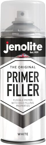JENOLITE Primer Filler Aerosol, Quick-Drying Multi-Surface, White 1x13.5oz - color: White