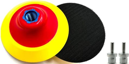 2 Pack 3" Premium Hook & Loop Backing, Foam Backer Pad, 5/8-11 - style: 3"