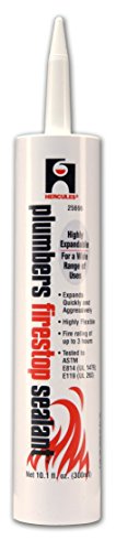 Oatey 25696 Hercules 10-Ounce Plumbers Firestop Sealant Cartridge