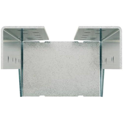Simpson Strong-Tie HUC412Z HUC Heavy Concealed-Flange Face-Mount Joist Hanger - Nominal Joist Size: 4x12, ZMAX Galvanized Coating, Heavy Duty Steel Construction