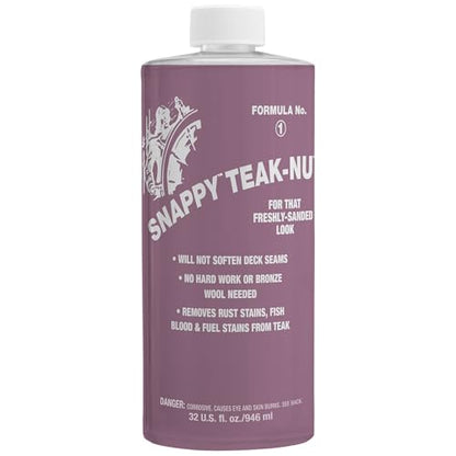 STAR BRITE Snappy Teak-Nu No 1 Restore & Renew - style: #2 Formula 32 Oz