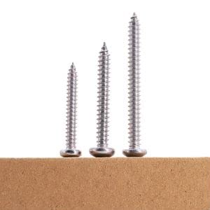 #14 x 1-3/8" Phillips Pan Head Sheet Metal Screws 304 Stainless Steel 30Pcs - size: #14 x 1-3/8