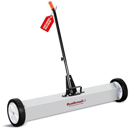 Buelkmag 55Lbs Nail Magnet Sweeper 36 Inch Rolling Magnetic Sweepers - size: 36 Inches