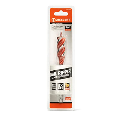 Crescent High Speed Auger Drill Bit | 3/4" x 6" | CDSA-637 - style: 3/4" X 6"
