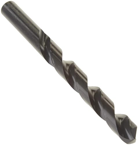 Irwin Tools 66732 Single Black Oxide High-Speed Steel Drill Bit with Aircraft Extension, 1/2" - size: 1/2 in, style: 1pc