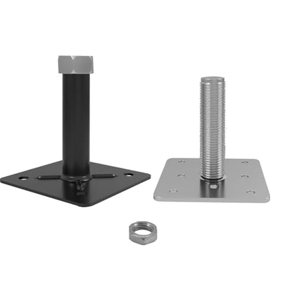 8 Pcs House Floor Jacks, 5" to 8" Adjustable Height - size: 5" to 8"